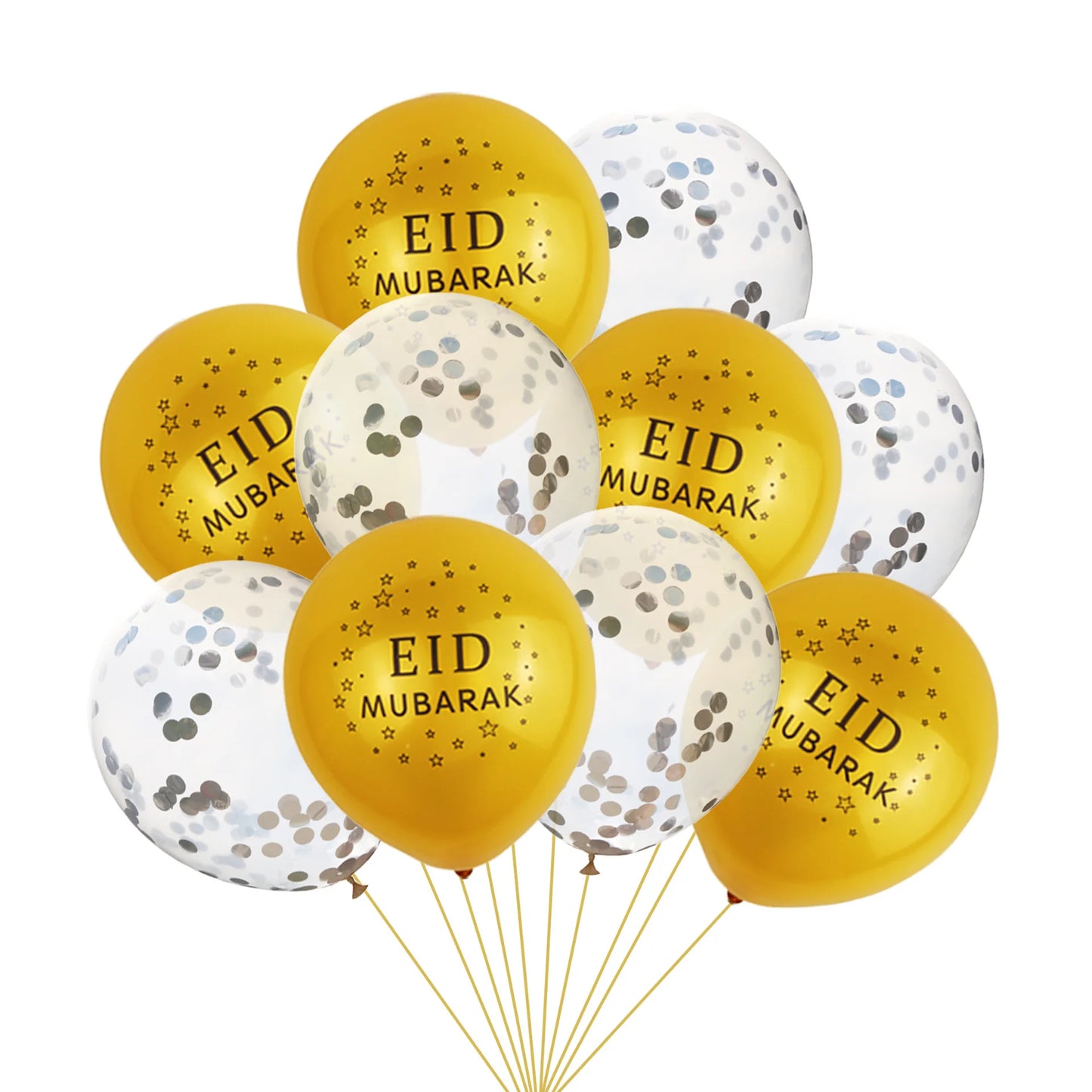 Eid baloonnen set 10 stuks (15 varianten)