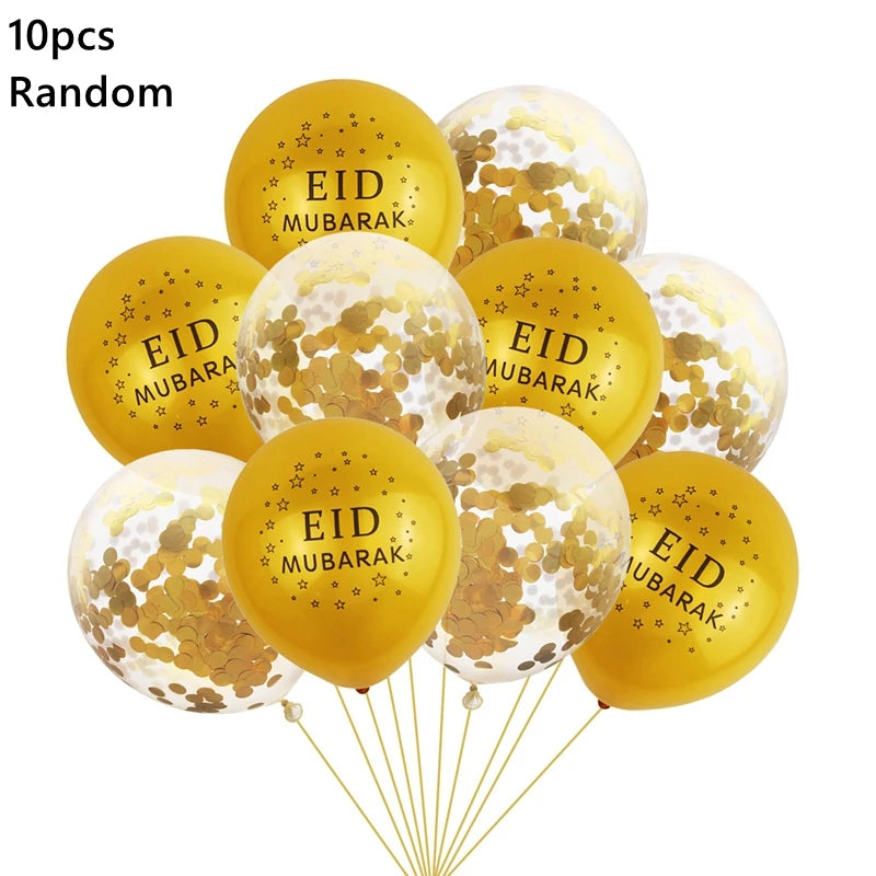 Eid ballonnen set 10 stuks