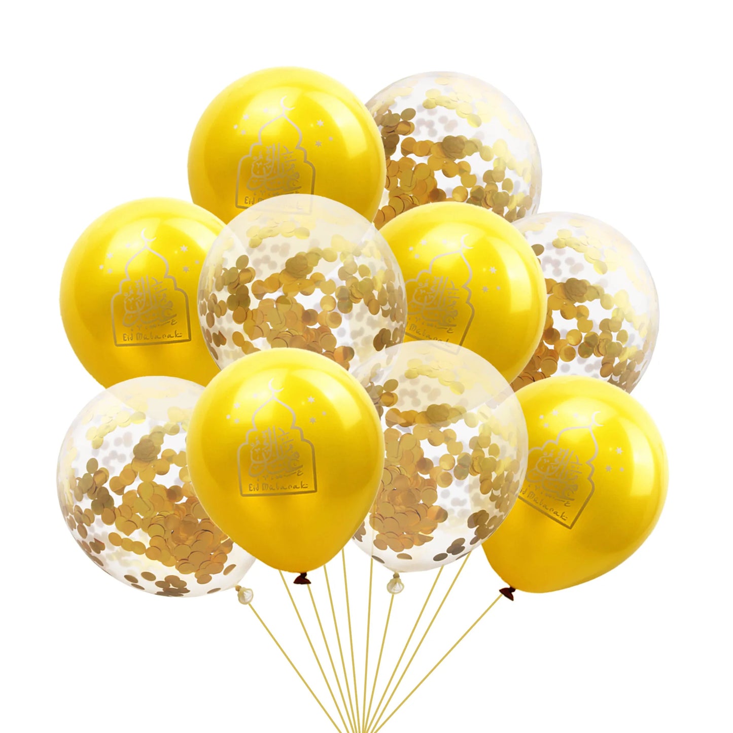 Eid baloonnen set 10 stuks (15 varianten)