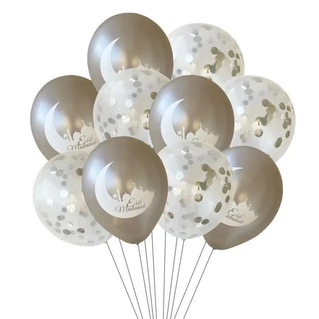 Eid ballonnen set 10 stuks (12 varianten)