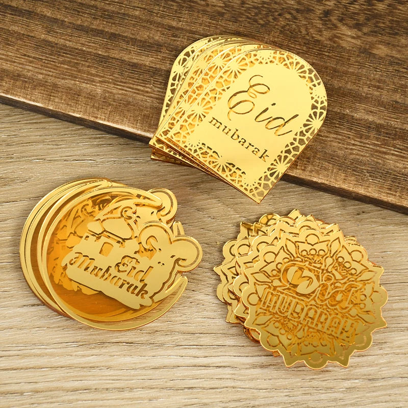 Eid Mubarak Cake Toppers (11 varianten)