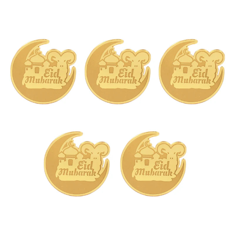 Eid Mubarak Cake Toppers (11 varianten)
