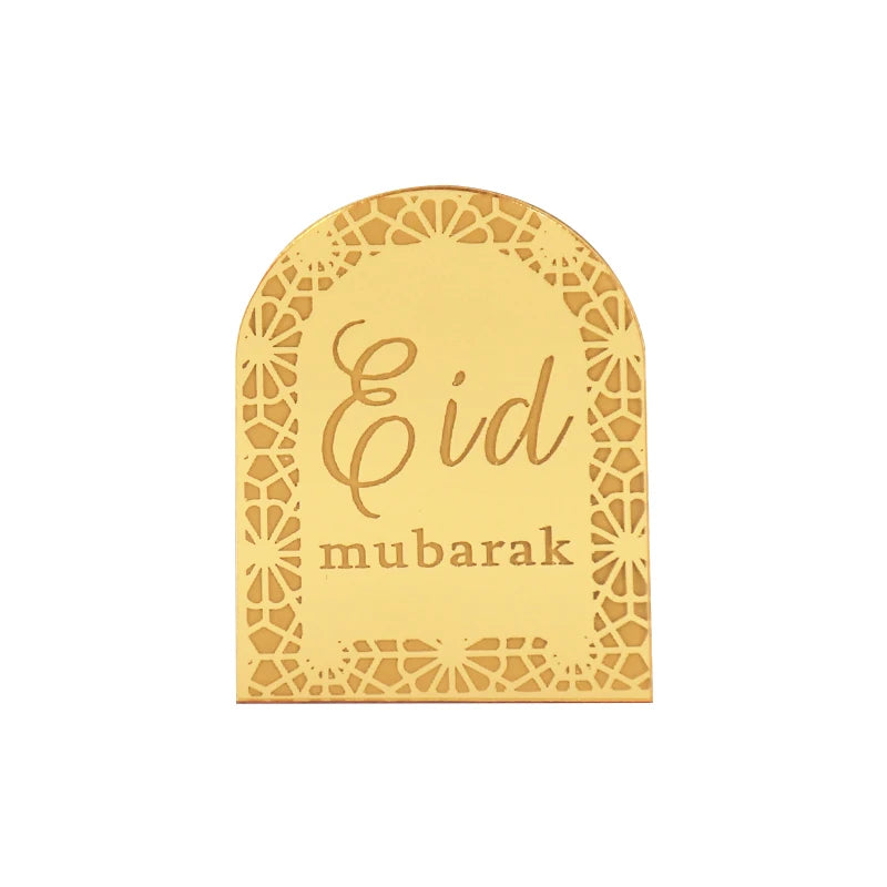 Eid Mubarak Cake Toppers (11 varianten)
