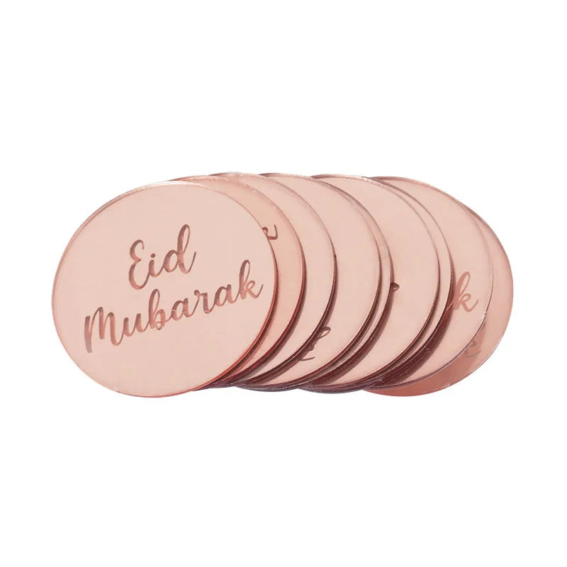 Eid Mubarak Cake Toppers (11 varianten)