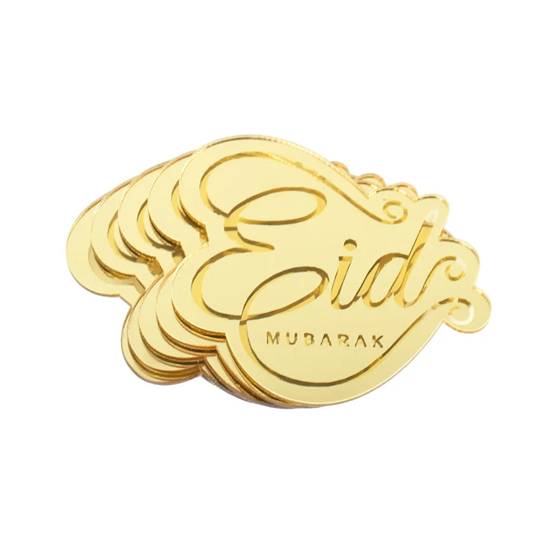 Eid Mubarak Cake Toppers (11 varianten)