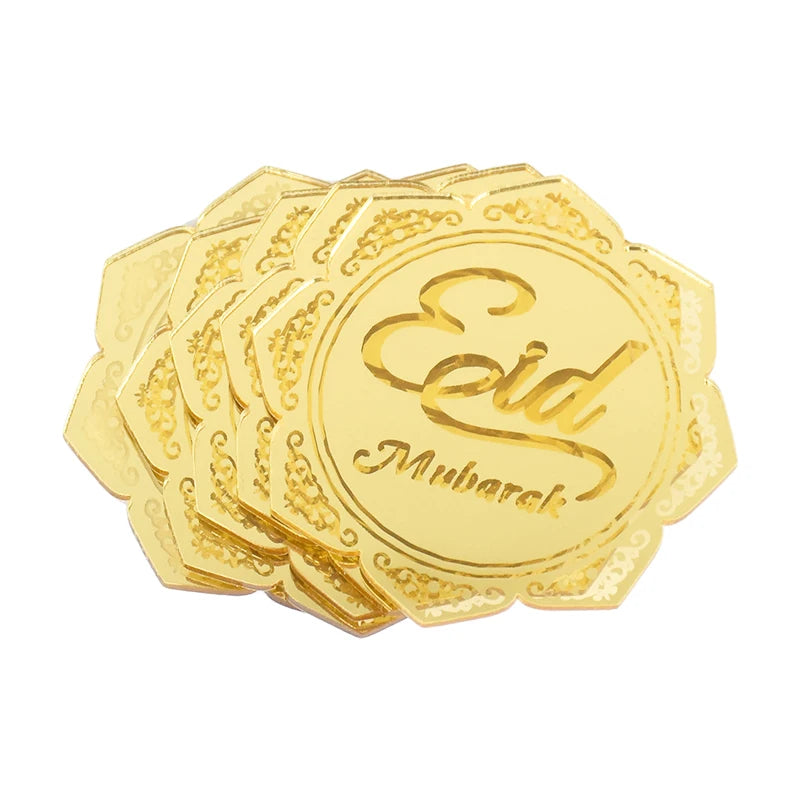 Eid Mubarak Cake Toppers (11 varianten)