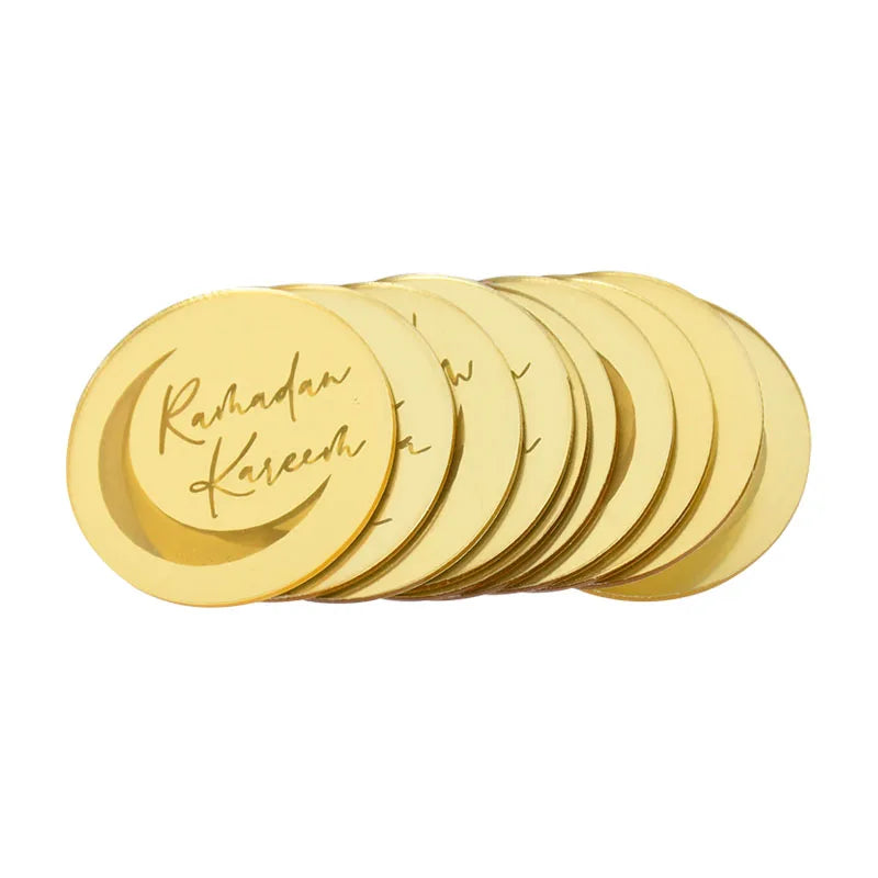 Eid Mubarak Cake Toppers (11 varianten)