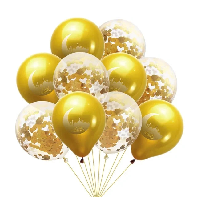 Eid ballonnen set 10 stuks (12 varianten)
