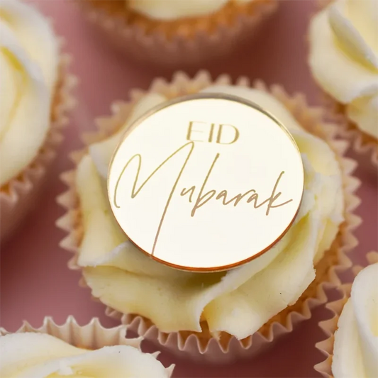 10 stuks Eid Cupcake Toppers