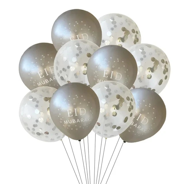 Eid ballonnen set 10 stuks (12 varianten)