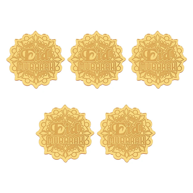 Eid Mubarak Cake Toppers (11 varianten)