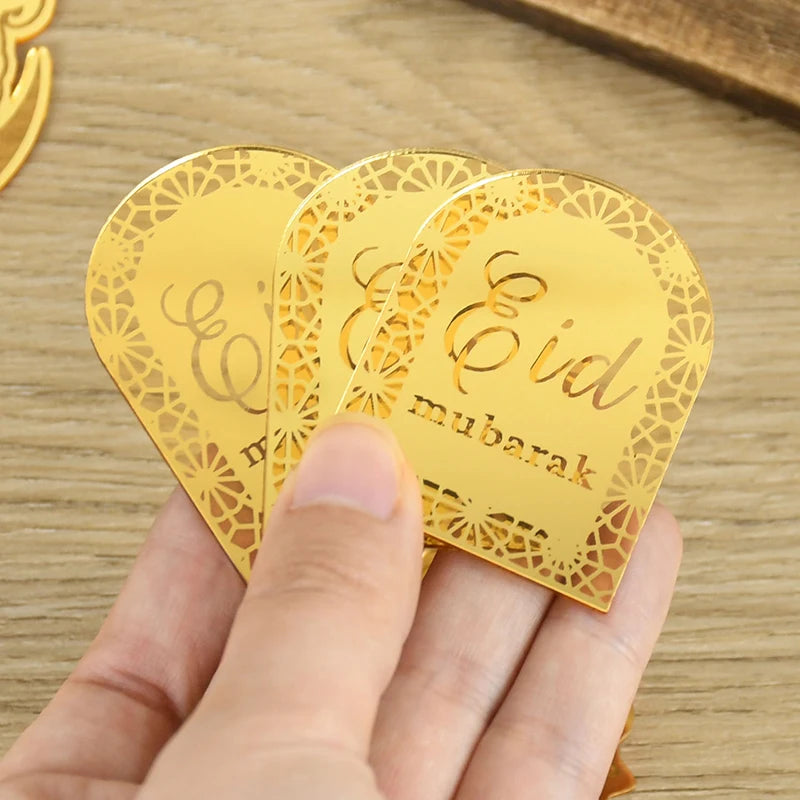 Eid Mubarak Cake Toppers (11 varianten)