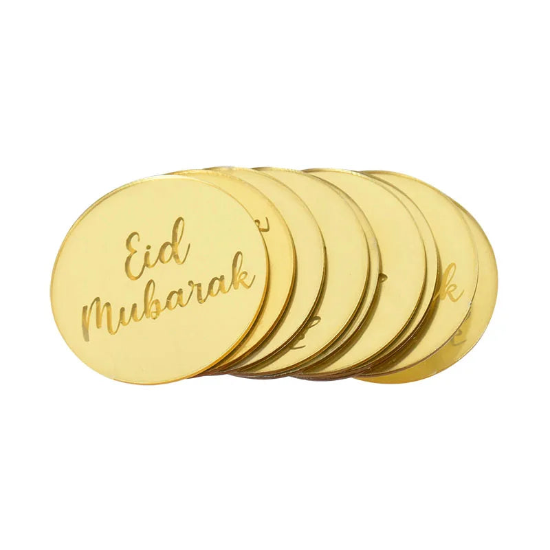 Eid Mubarak Cake Toppers (11 varianten)